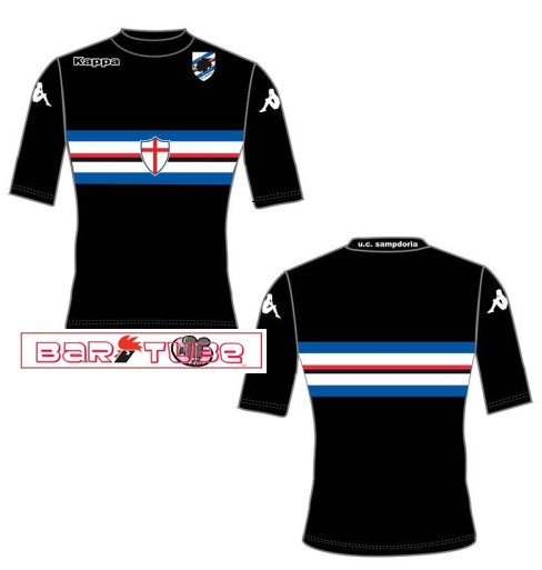 terza maglia sampdoria 2013 2014 nuova maglietta samp nera